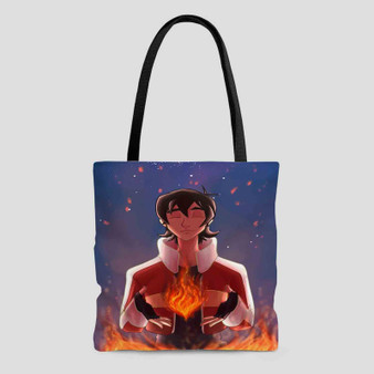 Keith Voltron Legendary Defender Best Custom Tote Bag AOP With Cotton Handle