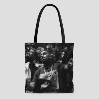 Kodak Black 2 Custom Tote Bag AOP With Cotton Handle