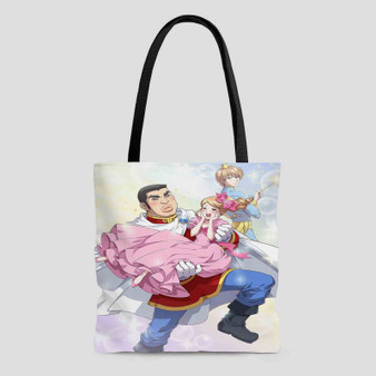 My Love Story Custom Tote Bag AOP With Cotton Handle