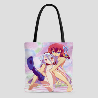 No Game No Life Best Custom Tote Bag AOP With Cotton Handle