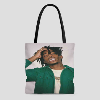 Playboi Carti Arts Custom Tote Bag AOP With Cotton Handle