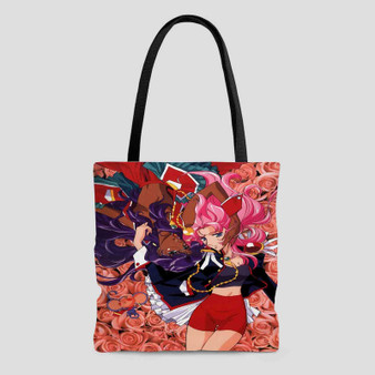 Revolutionary Girl Utena Custom Tote Bag AOP With Cotton Handle