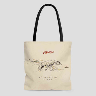 Silence THey Custom Tote Bag AOP With Cotton Handle