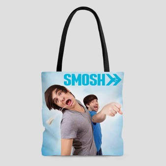 Smosh Custom Tote Bag AOP With Cotton Handle