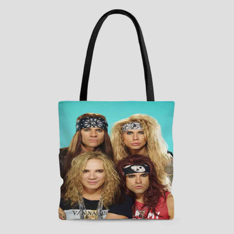 Steel Panther Custom Tote Bag AOP With Cotton Handle