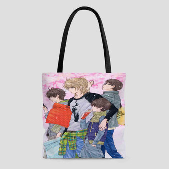 Super Lovers Custom Tote Bag AOP With Cotton Handle