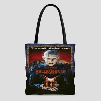 The Hellraiser Custom Tote Bag AOP With Cotton Handle