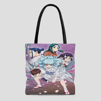 Tsugumomo Best Custom Tote Bag AOP With Cotton Handle