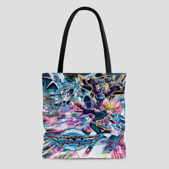 Yu Gi Oh VRAINS Custom Tote Bag AOP With Cotton Handle