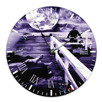 Eminem My Fault Custom Wall Clock Wooden Round Non-ticking