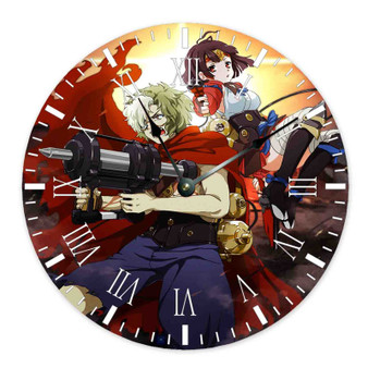Kabaneri of the Iron Fortress Arts Custom Wall Clock Wooden Round Non-ticking