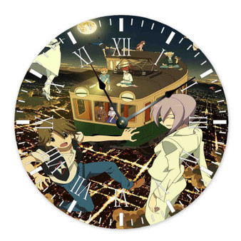 The Eccentric Family Best Custom Wall Clock Wooden Round Non-ticking