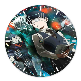 Tokyo Ghoul Best Custom Wall Clock Wooden Round Non-ticking