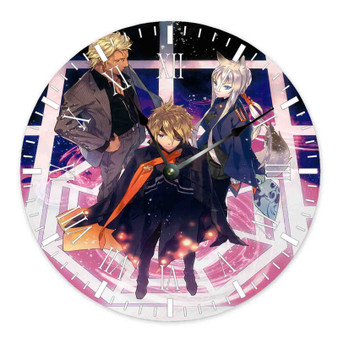 Tokyo Ravens Arts Custom Wall Clock Wooden Round Non-ticking
