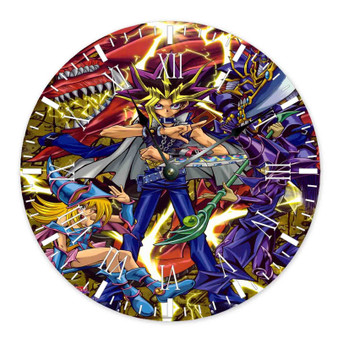 Yu Gi Oh Best Custom Wall Clock Wooden Round Non-ticking