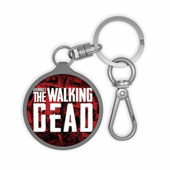 Overkill s The Walking Dead Keyring Tag Keychain Acrylic With TPU Cover