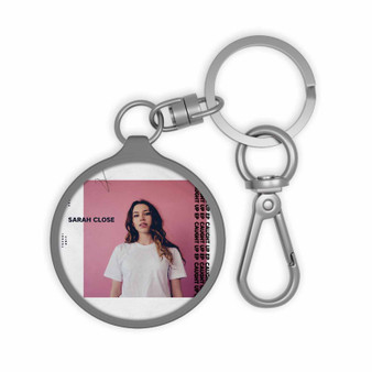 Sarah Close Caught Up Keyring Tag Keychain Acrylic With TPU Cover