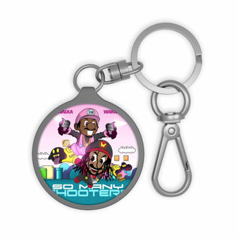 Sauce Walka Waka Flocka So Many Shooters Keyring Tag Keychain Acrylic With TPU Cover