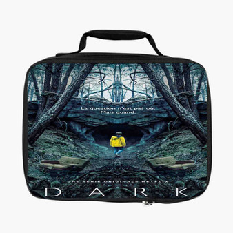 Dark Lunch Bag Fully Lined and Insulated for Adult and Kids