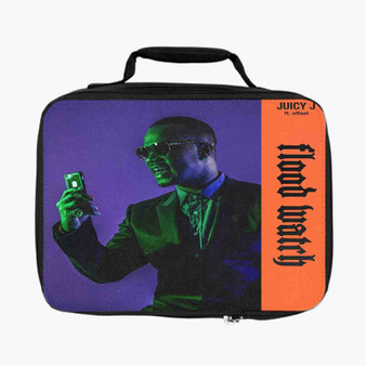 Flood Watch Juicy J Feat Offset Lunch Bag Fully Lined and Insulated for Adult and Kids