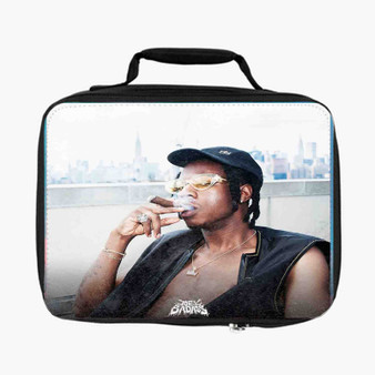 Joey Bada Too Lit Lunch Bag Fully Lined and Insulated for Adult and Kids