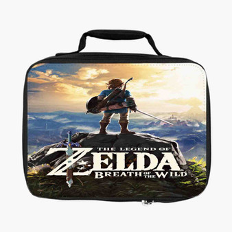 The Legend of Zelda Breath of the Wild Ink Lunch Bag Fully Lined and Insulated for Adult and Kids