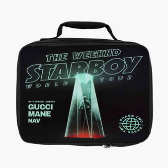 The Weeknd Starboy Legend of the Fall 2017 World Tour Lunch Bag Fully Lined and Insulated for Adult and Kids