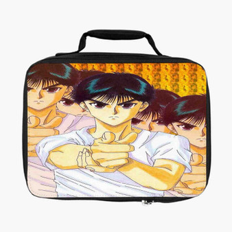 Yusuke Urameshi Lunch Bag Fully Lined and Insulated for Adult and Kids