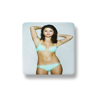 Selena Gomez Ink Magnet Refrigerator Porcelain