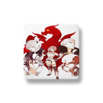 Shingeki no Bahamut Virgin Soul Ink Magnet Refrigerator Porcelain