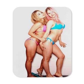 Ashley Benson And Selena Gomez Mouse Pad Gaming Rubber Backing