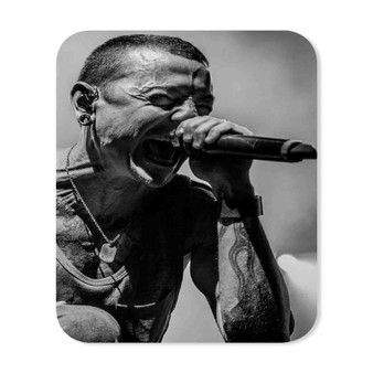 Chester Bennington Mouse Pad Gaming Rubber Backing