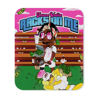 Racks On Me Sauce Walka Mouse Pad Gaming Rubber Backing