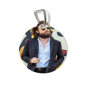 Father John Misty Ink Pet Tag for Cat Kitten Dog