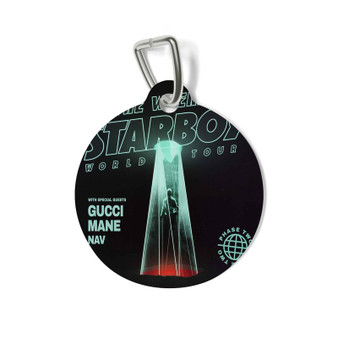 The Weeknd Starboy Legend of the Fall 2017 World Tour Pet Tag for Cat Kitten Dog