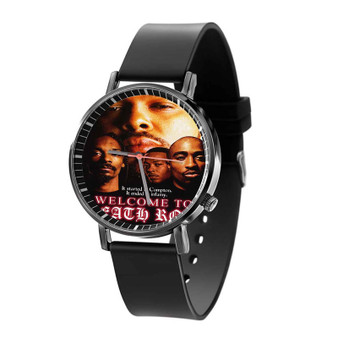 Death Row Record Quartz Watch Black Plastic With Gift Box