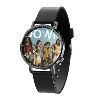 Fifth Harmony Down Quartz Watch Black Plastic With Gift Box