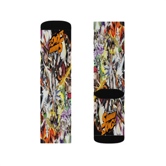 Shaman King Polyester Sublimation Socks White