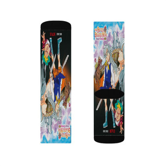 The Seven Deadly Sins Grudge of Edinburgh Polyester Sublimation Socks White