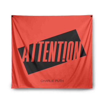 Charlie Puth Attention Tapestry Polyester Indoor Wall Home Decor