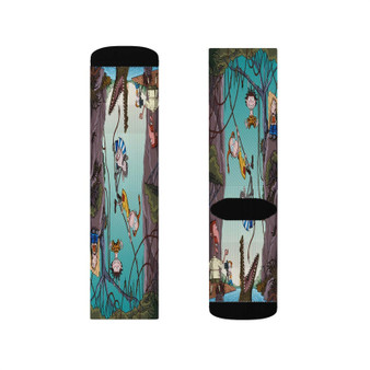 The Wild Thornberrys Polyester Sublimation Socks White