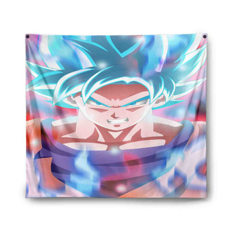 Goku Dragon Ball Super Ink Tapestry Polyester Indoor Wall Home Decor