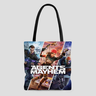 Agents of Mayhem Tote Bag AOP With Cotton Handle