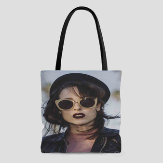 Allie X Tote Bag AOP With Cotton Handle