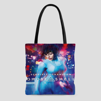 Ghost in the Shell Tote Bag AOP With Cotton Handle