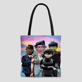 Gorillaz Tote Bag AOP With Cotton Handle