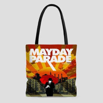 Mayday Parade A Lesson In Romantics Tote Bag AOP With Cotton Handle