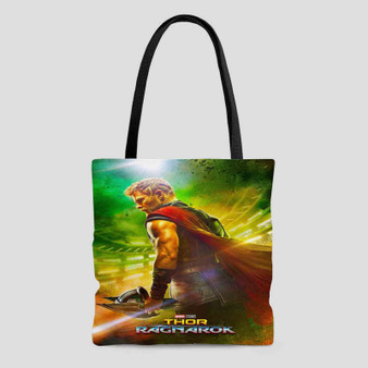 Thor Ragnarok Ink Tote Bag AOP With Cotton Handle