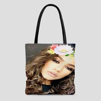 Zendaya Spiderman Homecoming Tote Bag AOP With Cotton Handle