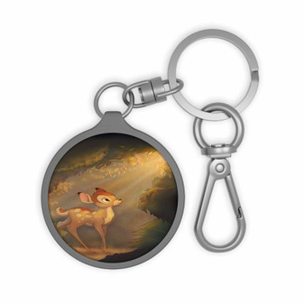 Bambi in The Light Keyring Tag Keychain Acrylic With TPU Cover